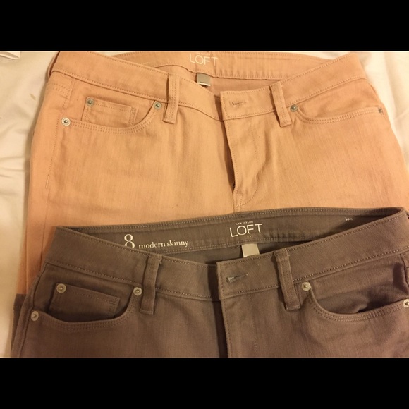 Loft jeans set women's size 8 - Picture 2 of 4
